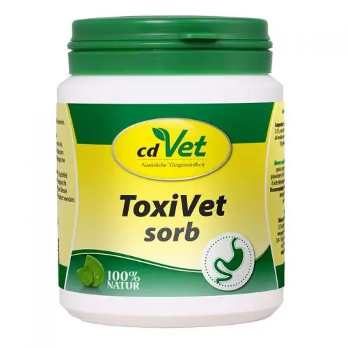 Solange Der Vorrat Reicht cdVet ToxiVet sorb 150 g