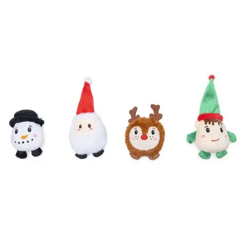 Beeztees Xmas Kuscheltier Figuren - 9 cm Preis Gesenkt