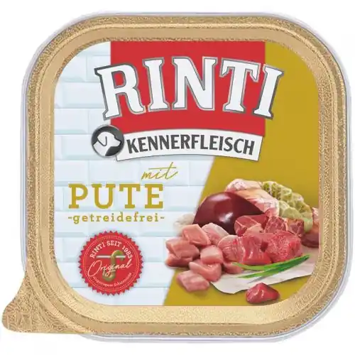 Rinti Schale Kennerfleisch mit Pute 300g Geprüft