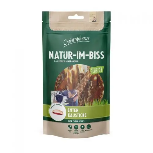 Geprüft Christopherus Snack Enten Kausticks 70g