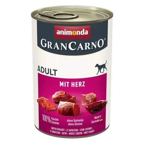 Knallerangebot Animonda GranCarno Adult mit Herz 400g