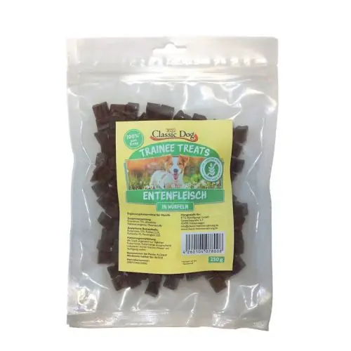 Classic Dog Trainee Treats Entenfleischwürfel 250 g Letzte Chance