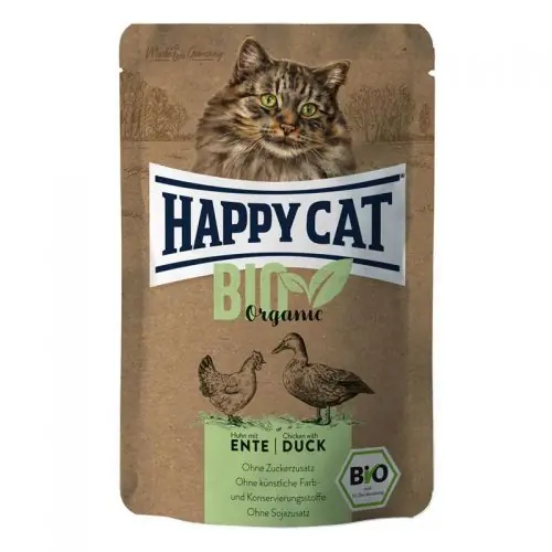 Happy Cat Bio Pouch Huhn & Ente 85g Mega-Angebot