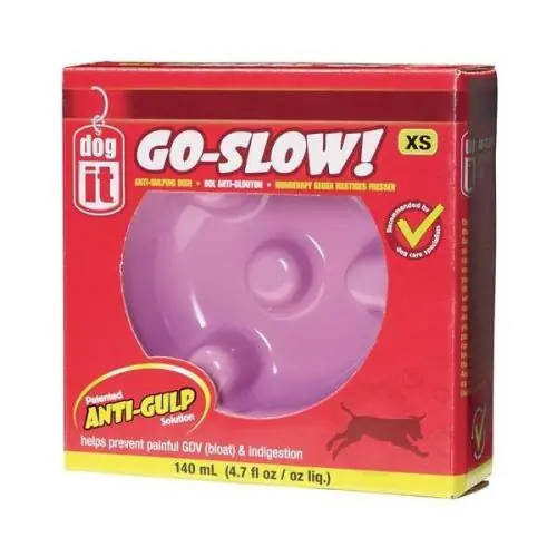 DOGIT Go-Slow Anti-Schling-Napf Rosa 140 ml Top-Preis