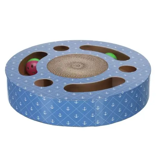 Trixie Kratztrommel aus Pappe mit Spielbällen Expressversand