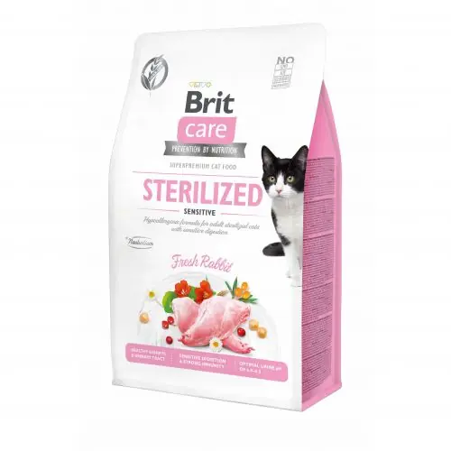 Mega-Angebot Brit Care Cat Grain-Free - Sterilized - Sensitive 400g