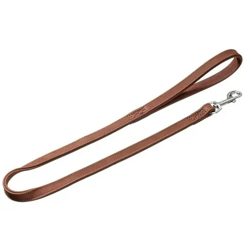 Must-Have Karlie Buffalo Leine genäht - Braun, 110cm, 10mm