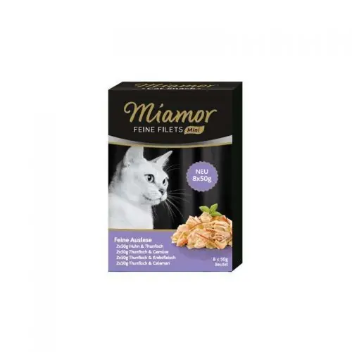 Miamor Feine Filets Mini Multibox Feine Auslese 8x50g Nur Für Kurze Zeit