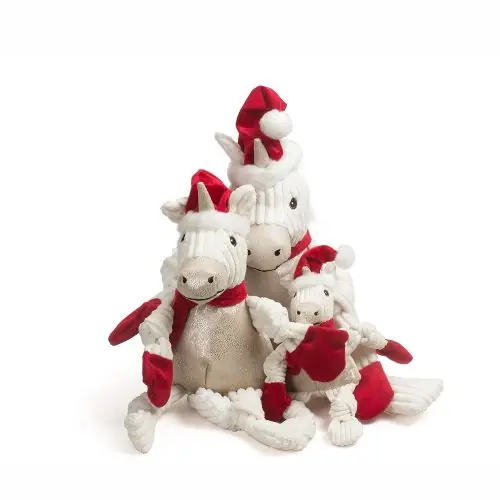 Angebot HuggleHounds Xmas Unicorn Knottie S