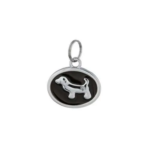Trixie Schmuck-Adressanhänger Hund oval Rabatt