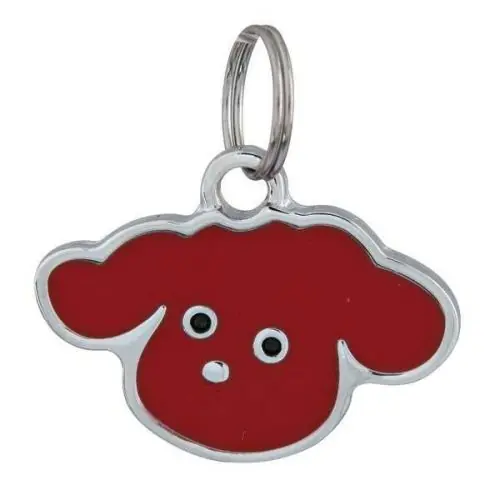 Preisreduziert Trixie Schmuck-Adressanhänger Hundekopf