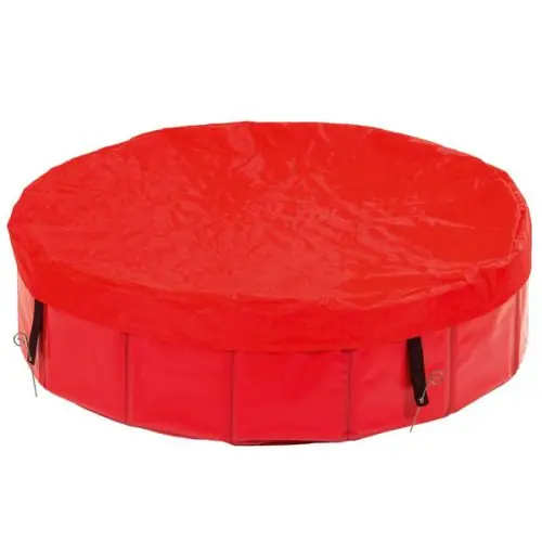 Must-Have Karlie Flamingo Doggy Pool Schutzabdeckung - Rot 80 cm