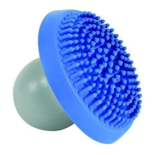 Trixie Shampoo- und Massagebürste - blau/grau Schneller Versand