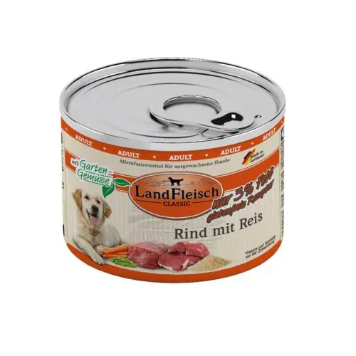 Landfleisch Dog Classic Rind mit Reis & Gartengemüse extra mager 195g Echt