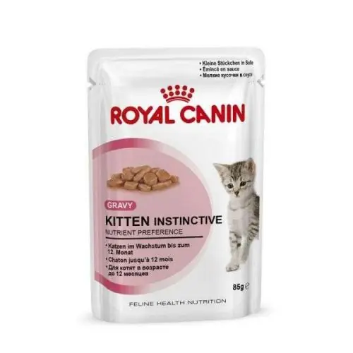 Royal Canin Frischebeutel Kitten Instinctive in Sosse Multipack 12x85g Direkt Vom Hersteller