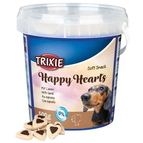 Sichere Zahlung Trixie Soft Snack Happy Hearts 500g Eimer
