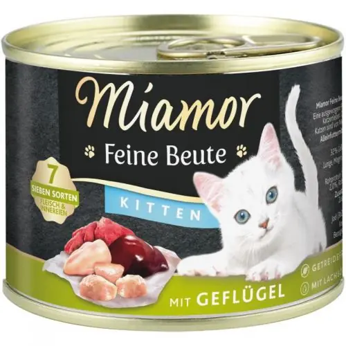 Garantierte Lieferung Miamor Dose Feine Beute Kitten Geflügel 185g