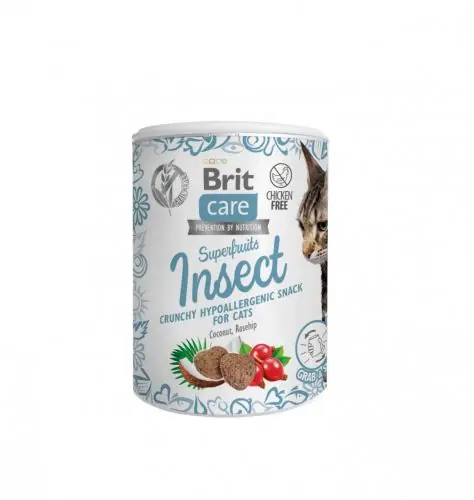 Brit Care Cat Snack Superfruits - Insect 100g Jetzt Kaufen