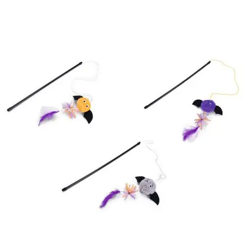 Beeztees Halloween Katzenangel Bat Garantierte Lieferung