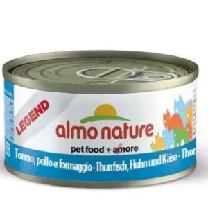 Almo Nature HFC Natural Thunfisch, Huhn & Käse 70g Nur Für Kurze Zeit