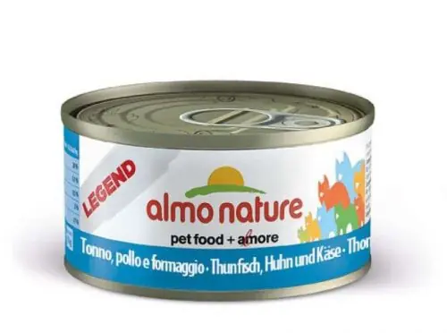 Almo Nature HFC Natural Thunfisch, Huhn & Käse 70g Nur Für Kurze Zeit