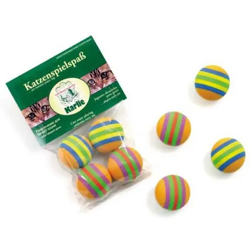 Meistverkauft Karlie Rainbow Softbälle - 4 Stück