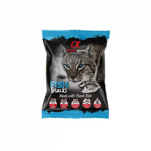 Nur Für Kurze Zeit alpha spirit Cat Snacks Bag Fisch - 50g