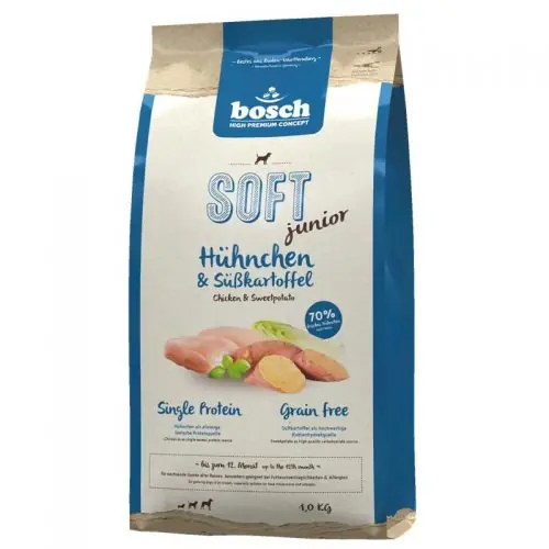 Bosch Soft Junior Hühnchen & Süßkartoffel 1 kg Kracherpreis