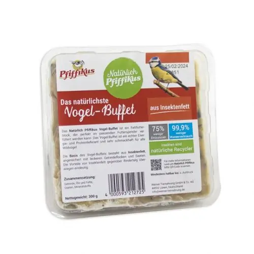 Natürlich Pfiffikus Vogel-Buffet Insektenfett Aktuell