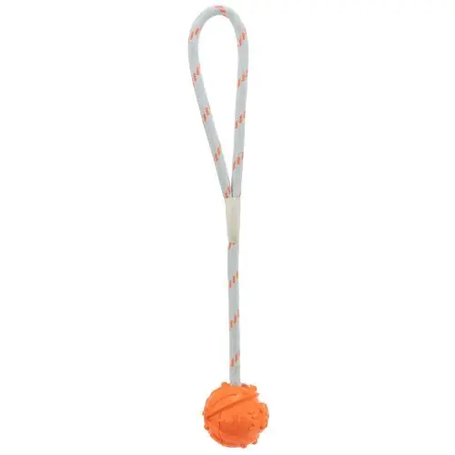 Trixie Naturgummiball am Band, schwimmend - 4,5 cm Saisonangebot