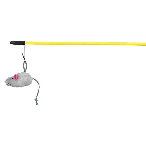 Markenprodukt Trixie Kitty-Dangler Spielangel mit Maus - 100 cm