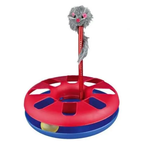 Nur Heute Trixie Crazy Circle mit Fellmaus - 24 x 29 cm