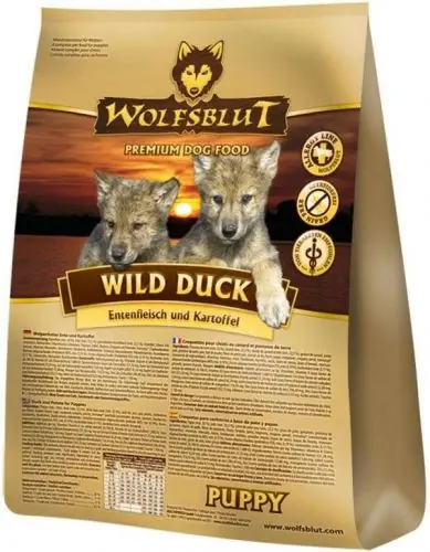 Neue Ware Wolfsblut Wild Duck Puppy 2 kg