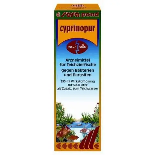 Preisreduziert Sera Cyprinopur 250ml für Gartenteiche