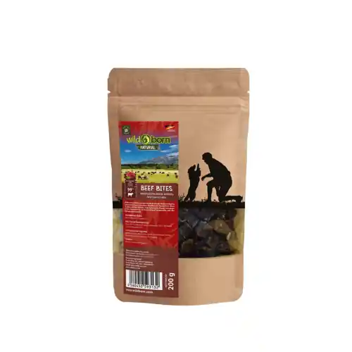 Wildborn Natural Beef Bites Hundesnack 200g Rabatt