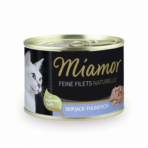 Miamor Feine Filets Naturelle Skipjack-Thunfisch 156g Dose Top-Preis