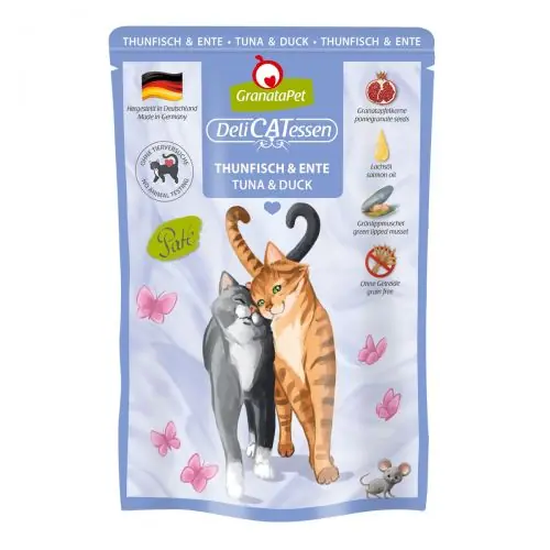 Zertifiziert GranataPet Delicatessen Pouch Thunfisch & Ente 85 g