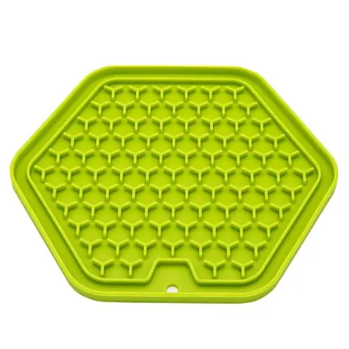 PROCYON Ladi Mat Schleckplatte Hexagon Preiswert