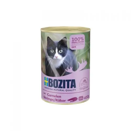 Rabatt Bozita Cat Dose Garnelen 400g