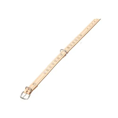 Karlie Rondo Halsband Natur mit Beschlag, 27cm/10mm Versand Am Gleichen Tag