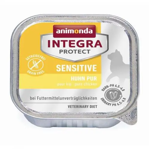 Wochenendangebot Animonda Cat Schale Integra Protect Sensitiv mit Huhn pur 100g