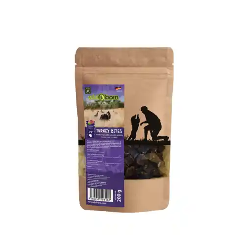 Jetzt Bestellen Wildborn Natural Turkey Bites Hundesnack 200g