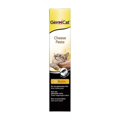 Zertifiziert GimCat Cheese-Paste mit Biotin 50 g