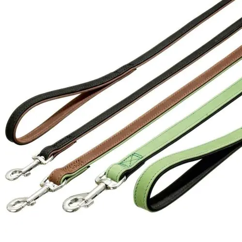 Highlight Karlie Buffalo Weidmannsheil Leine - Braun/Grün 14 mm / 110 cm