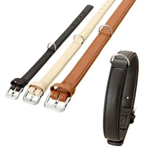 Preisknaller Karlie Nordic Halsband - Hellbraun 10 mm / 24 cm