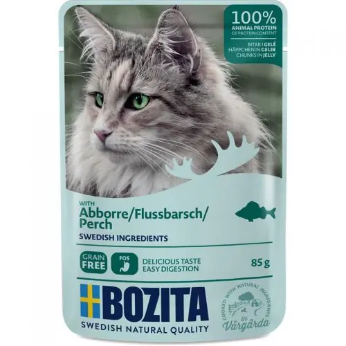 Bozita Pouch Häppchen in Gelee mit Flussbarsch 85g Direktkauf