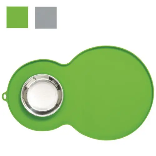 CATIT Silikonmatte Erdnuss - 46 x 29 cm Grün Markenprodukt