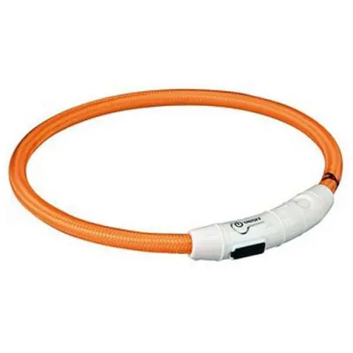 Trixie Flash Leuchtring USB Orange XS-S Preiswert