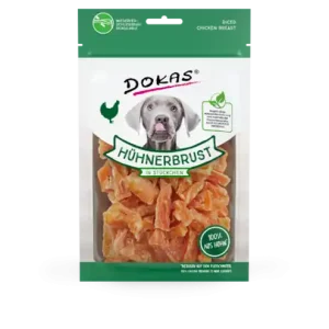 Direkt Vom Hersteller Dokas Dog Snack Hühnerbrustfilet in Stückchen 70g