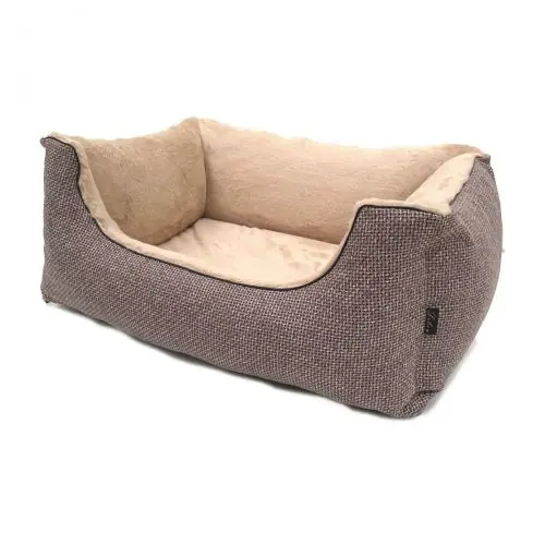 Lebon Hundebett Louis PLUS - Braun 80 x 60 cm Top-Preis